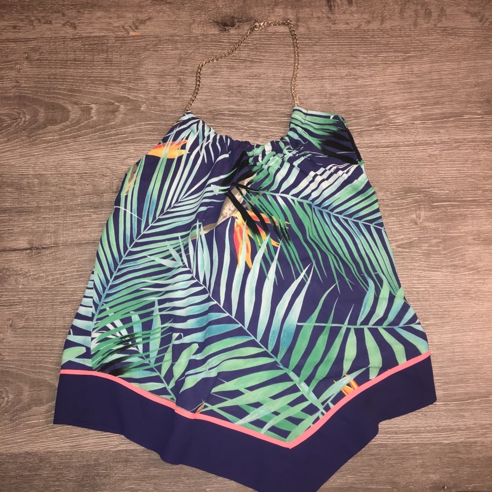 Tropical halter